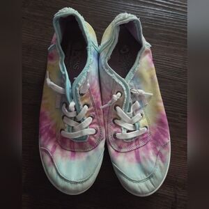Ladies Tie Dye Shoes